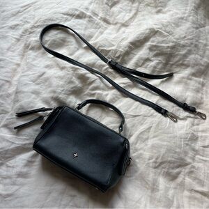 Princess Polly Black Pleather Handbag